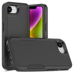 Coque de téléphone 2 en 1 PC + TPU, Pour iPhone 17e / 16e, Pour iPhone 17 Pro Max, Pour iPhone 17 Pro, Pour iPhone 17, Pour iPhone Air, Pour iPhone 16 Pro Max, Pour iPhone 16 Pro, Pour iPhone 16 Plus