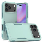 Coque de téléphone 2 en 1 PC + TPU, Pour iPhone 17e / 16e, Pour iPhone 17 Pro Max, Pour iPhone 17 Pro, Pour iPhone 17, Pour iPhone Air, Pour iPhone 16 Pro Max, Pour iPhone 16 Pro, Pour iPhone 16 Plus