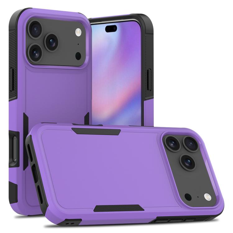 Coque de téléphone 2 en 1 PC + TPU, Pour iPhone 17e / 16e, Pour iPhone 17 Pro Max, Pour iPhone 17 Pro, Pour iPhone 17, Pour iPhone Air, Pour iPhone 16 Pro Max, Pour iPhone 16 Pro, Pour iPhone 16 Plus