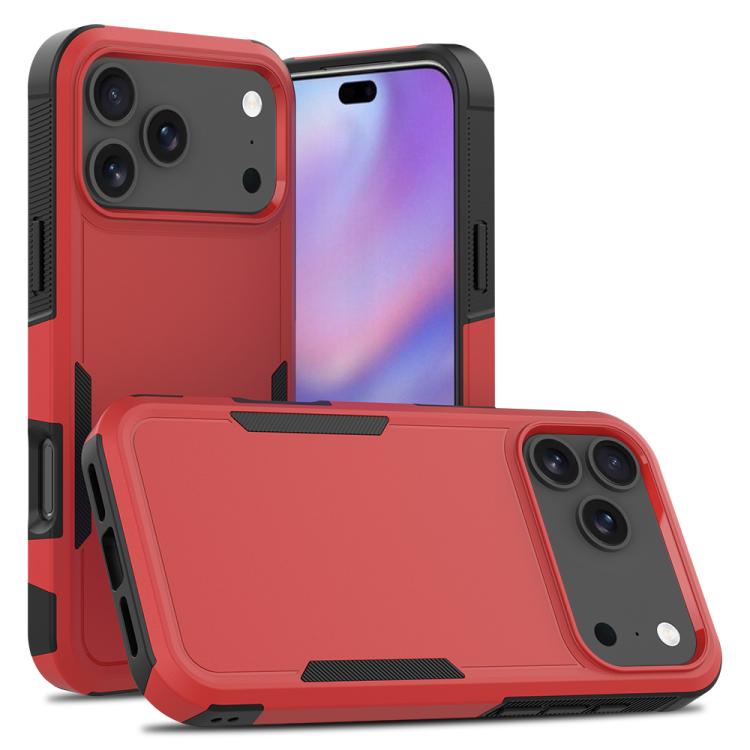 Coque de téléphone 2 en 1 PC + TPU, Pour iPhone 17e / 16e, Pour iPhone 17 Pro Max, Pour iPhone 17 Pro, Pour iPhone 17, Pour iPhone Air, Pour iPhone 16 Pro Max, Pour iPhone 16 Pro, Pour iPhone 16 Plus