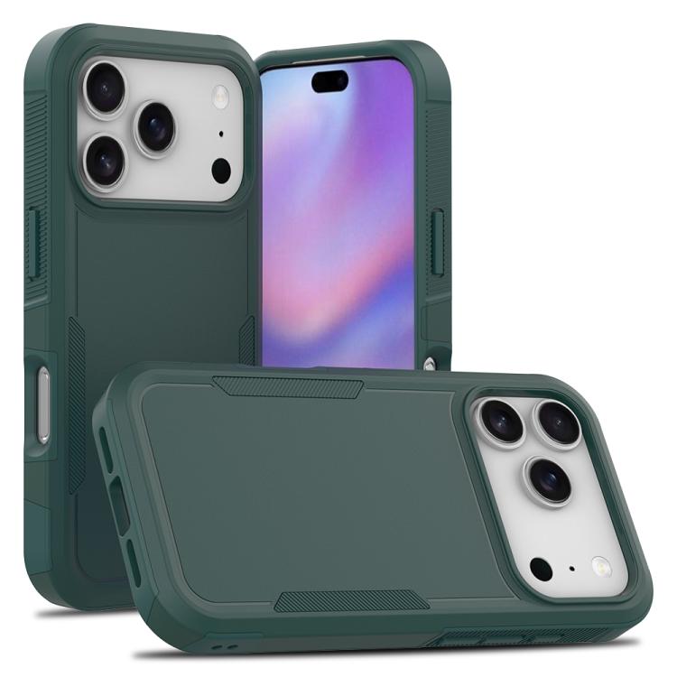 Coque de téléphone 2 en 1 PC + TPU, Pour iPhone 17e / 16e, Pour iPhone 17 Pro Max, Pour iPhone 17 Pro, Pour iPhone 17, Pour iPhone Air, Pour iPhone 16 Pro Max, Pour iPhone 16 Pro, Pour iPhone 16 Plus