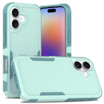 Coque de téléphone 2 en 1 PC + TPU, Pour iPhone 17e / 16e, Pour iPhone 17 Pro Max, Pour iPhone 17 Pro, Pour iPhone 17, Pour iPhone Air, Pour iPhone 16 Pro Max, Pour iPhone 16 Pro, Pour iPhone 16 Plus