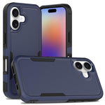 Coque de téléphone 2 en 1 PC + TPU, Pour iPhone 17e / 16e, Pour iPhone 17 Pro Max, Pour iPhone 17 Pro, Pour iPhone 17, Pour iPhone Air, Pour iPhone 16 Pro Max, Pour iPhone 16 Pro, Pour iPhone 16 Plus