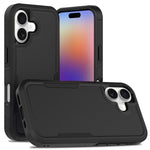 Coque de téléphone 2 en 1 PC + TPU, Pour iPhone 17e / 16e, Pour iPhone 17 Pro Max, Pour iPhone 17 Pro, Pour iPhone 17, Pour iPhone Air, Pour iPhone 16 Pro Max, Pour iPhone 16 Pro, Pour iPhone 16 Plus