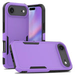 Coque de téléphone 2 en 1 PC + TPU, Pour iPhone 17e / 16e, Pour iPhone 17 Pro Max, Pour iPhone 17 Pro, Pour iPhone 17, Pour iPhone Air, Pour iPhone 16 Pro Max, Pour iPhone 16 Pro, Pour iPhone 16 Plus