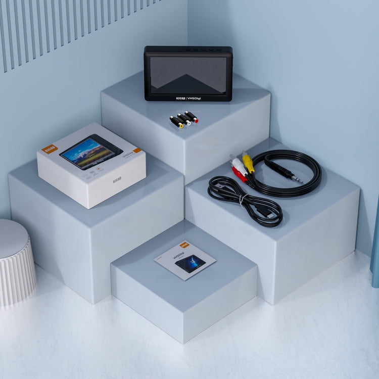 Boîtier d'enregistrement de capture vidéo Ezcap 180 VHSDigi avec écran 4,3 pouces, Ezcap 180