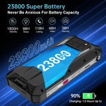 Unihertz Tank 3 Pro 5G / 8849, projecteur, appareil photo 200MP, vision nocturne, batterie 23800mAh, écran 6,79 pouces Android 13 Dimensity 8200 Octa Core, Réseau : 5G, 16 Go+512 Go