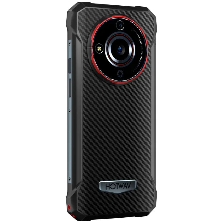 Téléphone robuste HOTWAV T7, batterie 6280 mAh, écran 6,52 pouces, Android 13, processeur octa-core MT8788, réseau : 4G, OTG, 4 Go de RAM + 128 Go de stockage