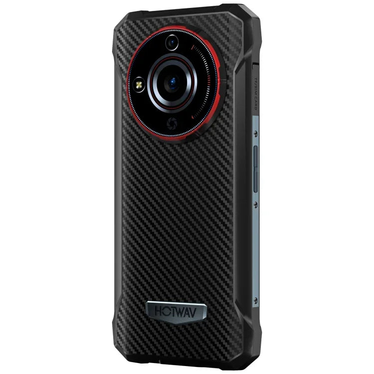 Téléphone robuste HOTWAV T7, batterie 6280 mAh, écran 6,52 pouces, Android 13, processeur octa-core MT8788, réseau : 4G, OTG, 4 Go de RAM + 128 Go de stockage