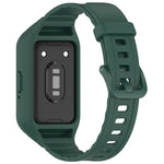 Bracelet de montre intégré en TPU couleur unie, pour Samsung Galaxy Fit 3