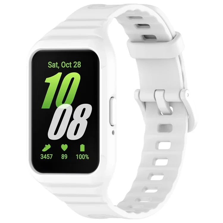 Bracelet de montre intégré en TPU couleur unie, pour Samsung Galaxy Fit 3