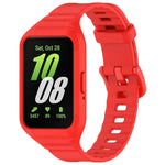 Bracelet de montre intégré en TPU couleur unie, pour Samsung Galaxy Fit 3