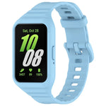 Bracelet de montre intégré en TPU couleur unie, pour Samsung Galaxy Fit 3