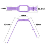 Bracelet de montre intégré en TPU couleur unie, pour Samsung Galaxy Fit 3