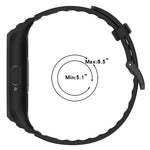Bracelet de montre intégré en TPU couleur unie, pour Samsung Galaxy Fit 3