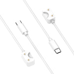 Pour câble de charge de montre intelligente de style officiel Samsung Galaxy Fit 3, longueur : 1 m, USB-C/Type-C, USB-A