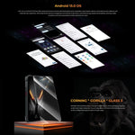 Téléphone robuste HOTWAV W11, vision nocturne, batterie 20 800 mAh, écran 6,6 pouces, Android 13, processeur octa-core MT8788, réseau 4G, OTG, enregistrement des appels, 6 Go de RAM + 256 Go de stockage
