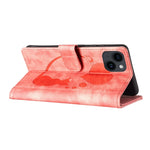 Coque de téléphone en cuir embossé stylo cœur chat, pour iPhone 13 mini, pour iPhone 12, pour iPhone 12 Pro Max, pour iPhone 12 Pro, pour iPhone 12 mini, pour iPhone 11 Pro Max, pour iPhone 11, pour iPhone 11 Pro