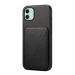 Étui de téléphone avec porte-cartes double et texture de veau D04, pour iPhone 11, pour iPhone 11 Pro, pour iPhone X / XS, pour iPhone XR, pour iPhone XS Max, pour iPhone 7 Plus / 8 Plus