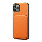 Étui de téléphone avec porte-cartes double et texture de veau D04, pour iPhone 11, pour iPhone 11 Pro, pour iPhone X / XS, pour iPhone XR, pour iPhone XS Max, pour iPhone 7 Plus / 8 Plus