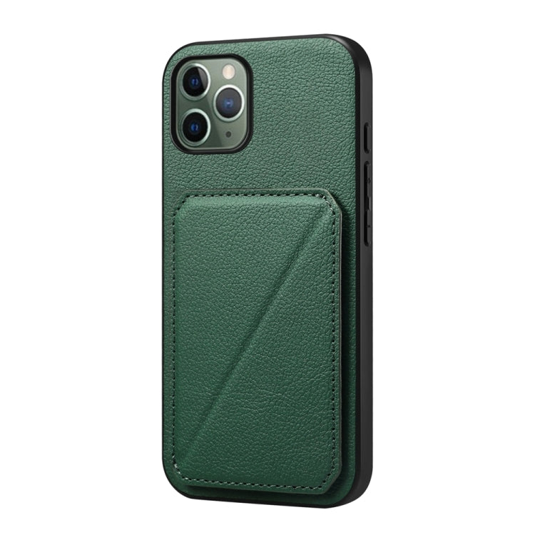 Étui de téléphone avec porte-cartes double et texture de veau D04, pour iPhone 11, pour iPhone 11 Pro, pour iPhone X / XS, pour iPhone XR, pour iPhone XS Max, pour iPhone 7 Plus / 8 Plus