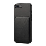 Étui de téléphone avec porte-cartes double et texture de veau D04, pour iPhone 11, pour iPhone 11 Pro, pour iPhone X / XS, pour iPhone XR, pour iPhone XS Max, pour iPhone 7 Plus / 8 Plus