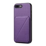 Étui de téléphone avec porte-cartes double et texture de veau D04, pour iPhone 11, pour iPhone 11 Pro, pour iPhone X / XS, pour iPhone XR, pour iPhone XS Max, pour iPhone 7 Plus / 8 Plus