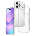 Coque de téléphone anti-rayures en acrylique et TPU, Pour iPhone 17e / 16e, Pour iPhone 17 Pro Max, Pour iPhone 17 Pro, Pour iPhone 17, Pour iPhone Air, Pour iPhone 16 Pro Max, Pour iPhone 16 Pro, Pour iPhone 16 Plus, Pour iPhone 16