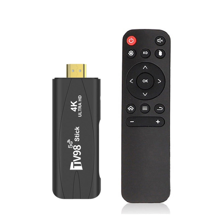 TV98 Rockchip 3228A Quad Core 4K HD Bluetooth Android TV Stick, Rockchip 3228A 4K, 4 Go+32 Go, 2 Go+16 Go