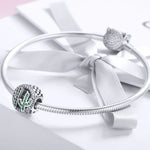 Pendentif Cactus Vigor en Argent Sterling S925 Perles Accessoires DIY pour Bracelet Collier
