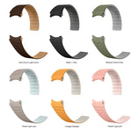 Bracelet de montre magnétique en silicone à boucle bicolore, pour Samsung Galaxy Watch 6 / 5 / 4