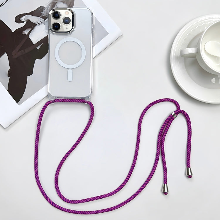 MagSafe Magnetic PC + TPU Phone Case with Lanyard, For iPhone 12, For iPhone 12 Pro Max, For iPhone 12 Pro, For iPhone 11 Pro Max, For iPhone 11