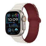 Bracelet de montre en silicone magnétique en forme de I, pour Apple Watch SE 2023 44mm, pour Apple Watch SE 2023 40mm, pour Apple Watch Ultra 2 49mm