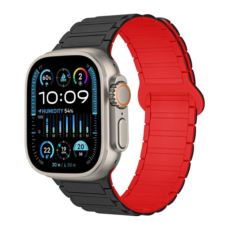 Bracelet de montre en silicone magnétique en forme de I, pour Apple Watch SE 2023 44mm, pour Apple Watch SE 2023 40mm, pour Apple Watch Ultra 2 49mm