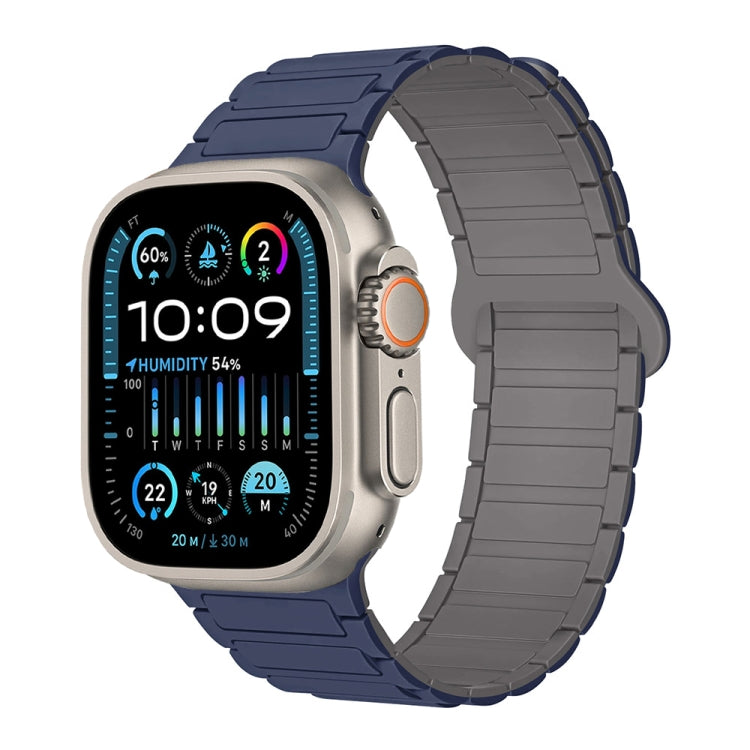 Bracelet de montre en silicone magnétique en forme de I, pour Apple Watch SE 2023 44mm, pour Apple Watch SE 2023 40mm, pour Apple Watch Ultra 2 49mm