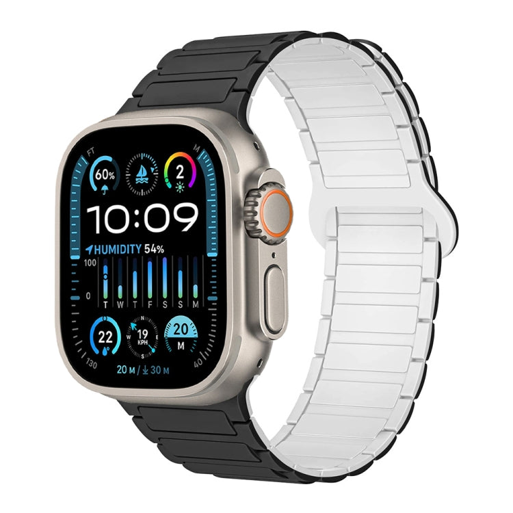 Bracelet de montre en silicone magnétique en forme de I, pour Apple Watch SE 2023 44mm, pour Apple Watch SE 2023 40mm, pour Apple Watch Ultra 2 49mm