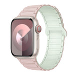 Bracelet de montre en silicone magnétique en forme de I, pour Apple Watch Series 9 45mm, pour Apple Watch Series 9 41mm, pour Apple Watch Ultra 49mm