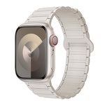 Bracelet de montre en silicone magnétique en forme de I, pour Apple Watch Series 9 45mm, pour Apple Watch Series 9 41mm, pour Apple Watch Ultra 49mm