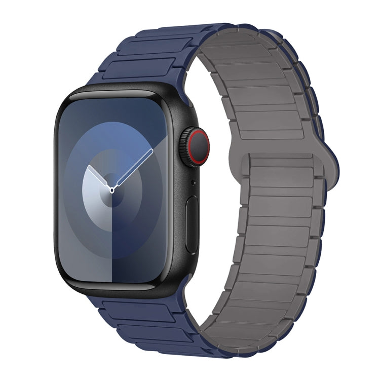 Bracelet de montre en silicone magnétique en forme de I, pour Apple Watch Series 9 45mm, pour Apple Watch Series 9 41mm, pour Apple Watch Ultra 49mm