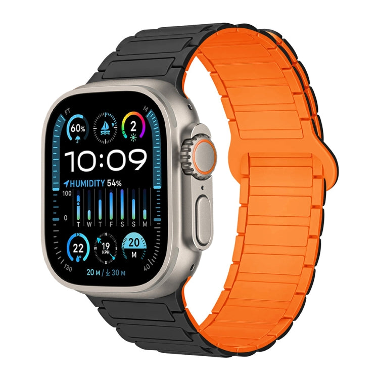 Bracelet de montre en silicone magnétique en forme de I, pour Apple Watch Series 9 45mm, pour Apple Watch Series 9 41mm, pour Apple Watch Ultra 49mm