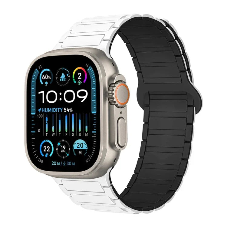 I-Shaped Magnetic Silicone Watch Band