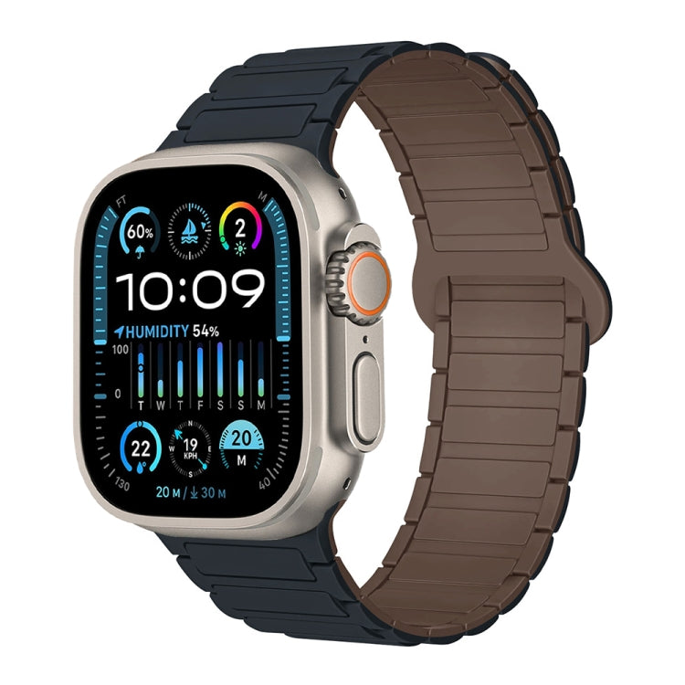 Bracelet de montre en silicone magnétique en forme de I, pour Apple Watch Series 9 45mm, pour Apple Watch Series 9 41mm, pour Apple Watch Ultra 49mm