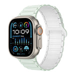 Bracelet de montre en silicone magnétique en forme de I, pour Apple Watch Series 9 45mm, pour Apple Watch Series 9 41mm, pour Apple Watch Ultra 49mm