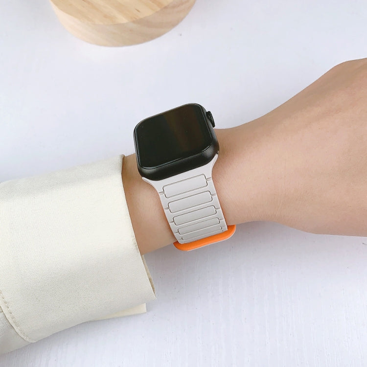 Bracelet de montre en silicone magnétique en forme de I, pour Apple Watch SE 2023 44mm, pour Apple Watch SE 2023 40mm, pour Apple Watch Ultra 2 49mm