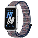 Nylon Loop Hook and Loop Fastener Watch Band, For Samsung Galaxy Fit 3