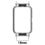 Cadre métallique de protection pour montre 18mm, pour Samsung Galaxy Fit 3