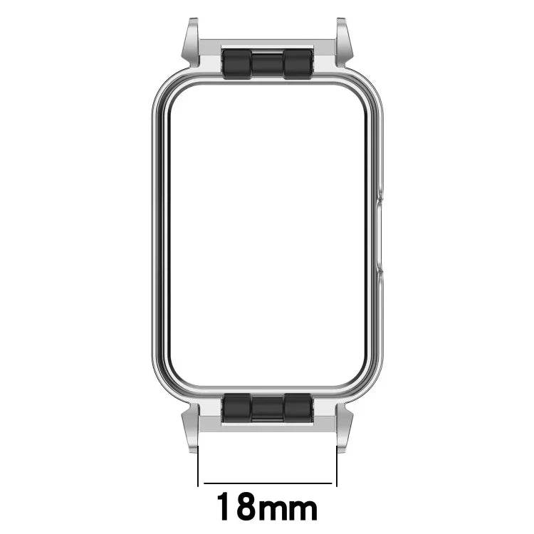 Cadre métallique de protection pour montre 18mm, pour Samsung Galaxy Fit 3