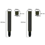 Bracelet de montre auto-agrippant en nylon, pour Apple Watch 38 mm