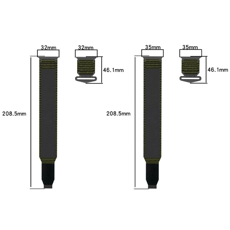 Nylon Hook And Loop Fastener Watch Band, For Apple Watch Series 8 45mm, For Apple Watch SE 2022 40mm, For Apple Watch SE 2022 44mm, For Apple Watch Series 7 41mm, For Apple Watch Series 7 45mm, For Apple Watch SE 40mm, For Apple Watch SE 44mm          ...