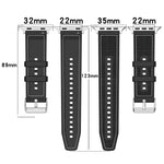 Ordinary Buckle Hybrid Nylon Braid Silicone Watch Band, For Apple Watch 42mm, For Apple Watch 38mm